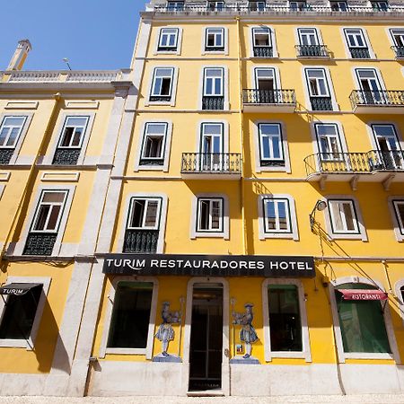 Turim Restauradores Hotel Lisboa Exterior foto