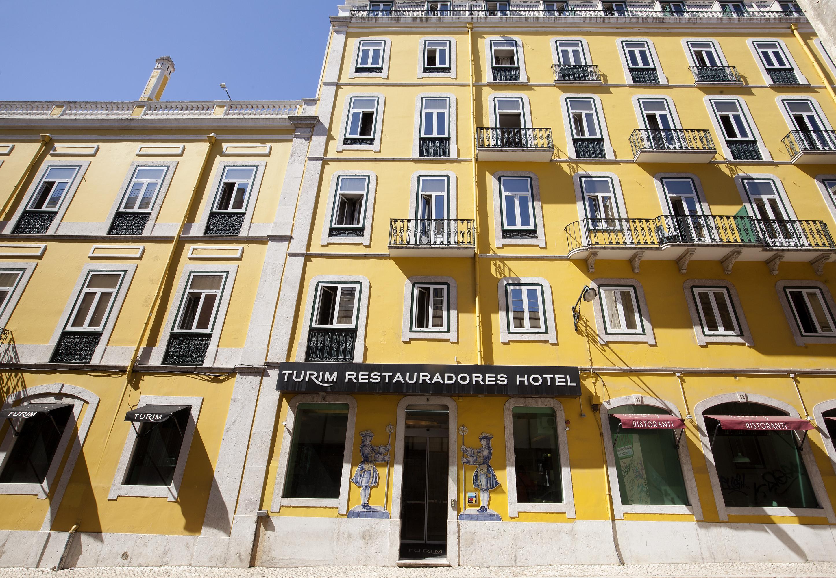 Turim Restauradores Hotel Lisboa Exterior foto
